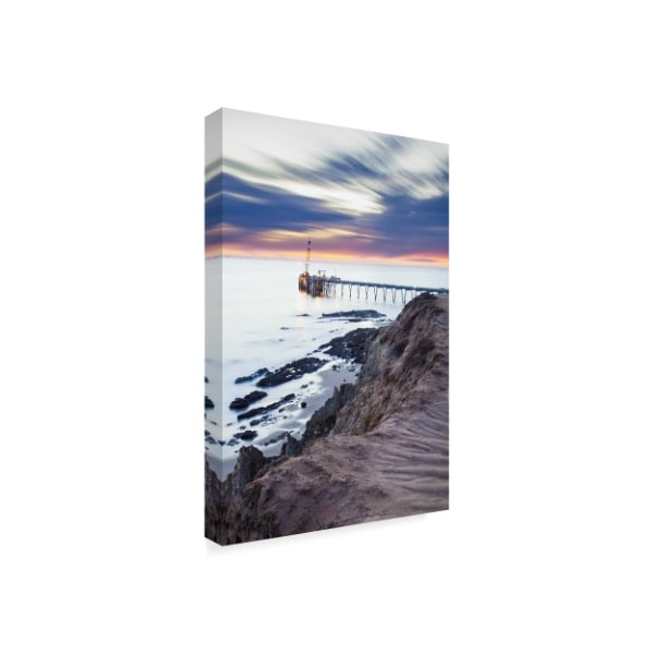 Chris Moyer 'Pier Bluffin' Canvas Art,30x47